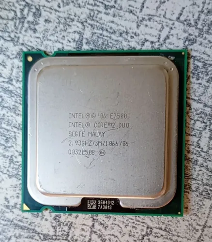 Processador Intel Core 2 Duo E7500 2.93 GHZ LGA 775