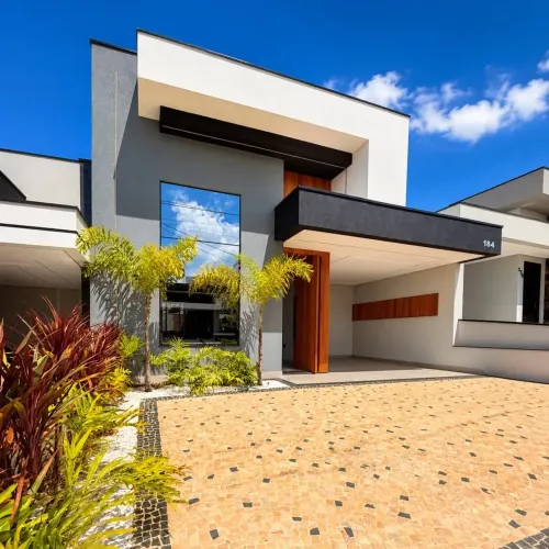 Casa Park Gran Reserve 3 dormitórios 1 suíte planejados área gourmet - Vila Rubens - Indai