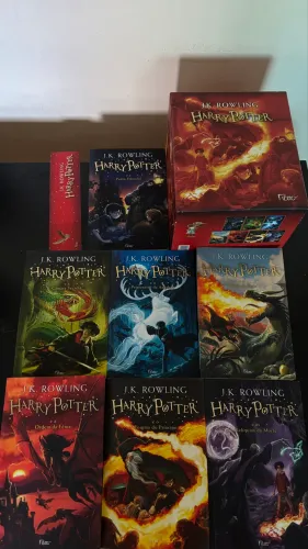 Box vermelho Harry Potter