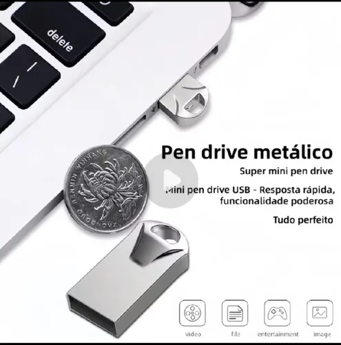 Mini Pendrive metálico