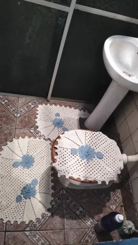 Banheiro/crochê ?