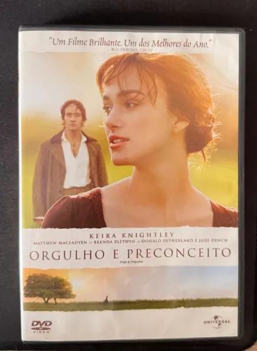 DVD: "orgulho e preconceito"