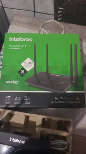 Roteador Intelbras ACtion RF 1200 Wi-Fi 5 Dual Band