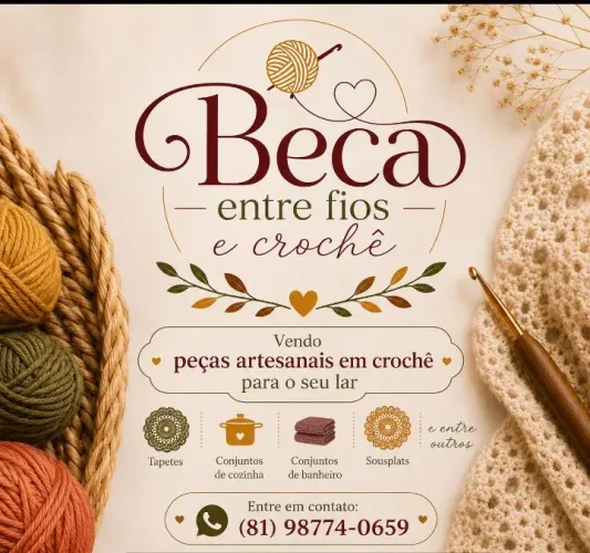 Crochê para o lar