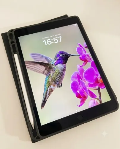 iPad 9 Geração 256GB + Apple Pencil **IMPECÁVEL**