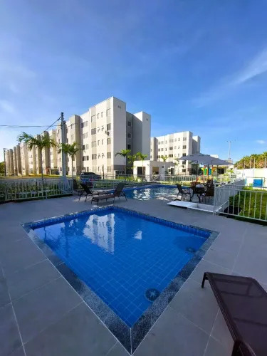 Apto. no Cond. Reserva Flora na Cidade Arbo, 41,69m², 02 qtos, wc social, cozinha american