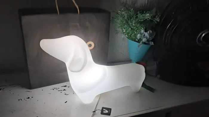 Abajur de cachorro Italiano