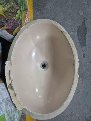 Cuba oval de embutir 48,5 cm x 37,5 cm 
