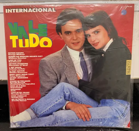 Vinil Internacional Vale Tudo Novela 1988 LP Trilha Sonora  