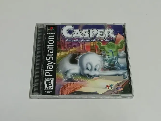 Gasparzinho - Casper Friends Around the World - Original Americano para PS1 PSOne