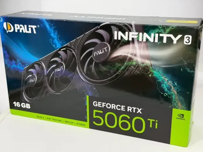 RTX 5060ti 16Gb Palit 3x NOVA LACRADA