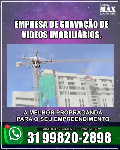 Empresa de gravação de vídeos imobiliários