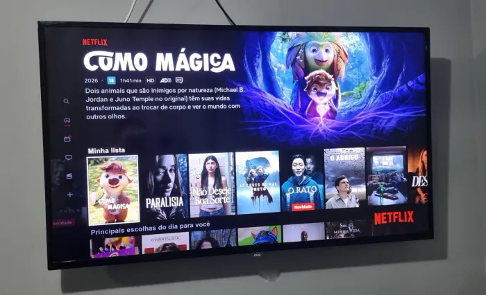 Tv smart led Aoc 43 Polegadas Full HD - Wifi - Netflix - Youtube - Globoplay - controle