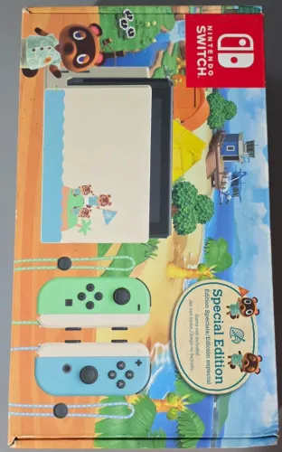 Nintendo Switch Edição Animal Crossing- Trocas 