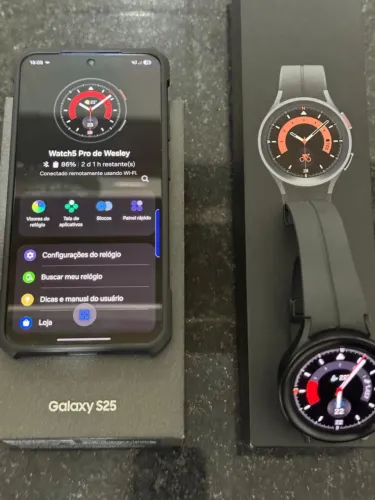 Samsung S25 + Galaxy Watch 5 Pro