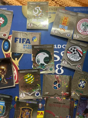 Figurinhas avulsas copa 2018