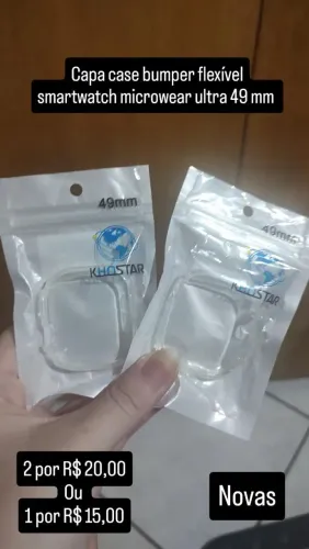 Capa para smartwatch