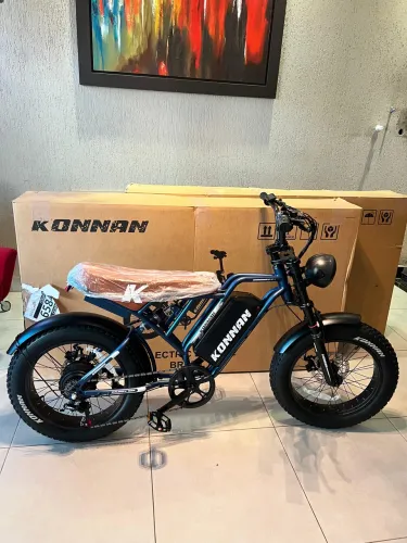 Bicicleta Elétrica 750w 50km de autonomia