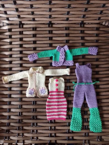 Barbies roupas de inverno