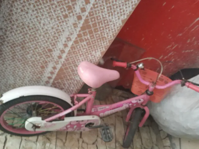 Bicicleta infantil rosa