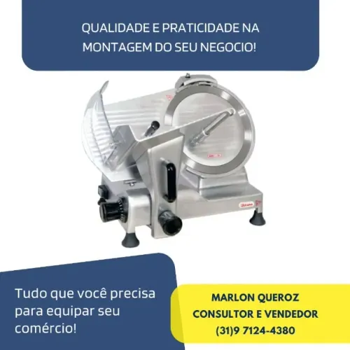 Fatiador de Frios 30CM Semi Automático Urano