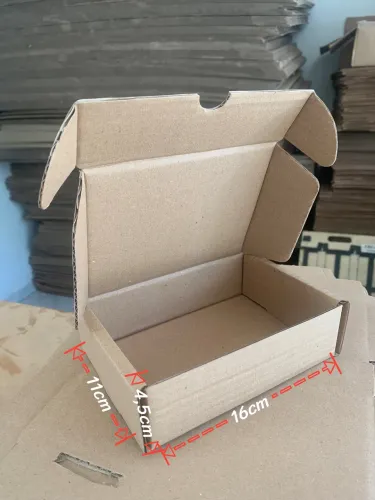 Caixa de papelão 16x11x4,5cm - Caixa SEDEX AUTOMONTAVEL - R$0,80 a unidade