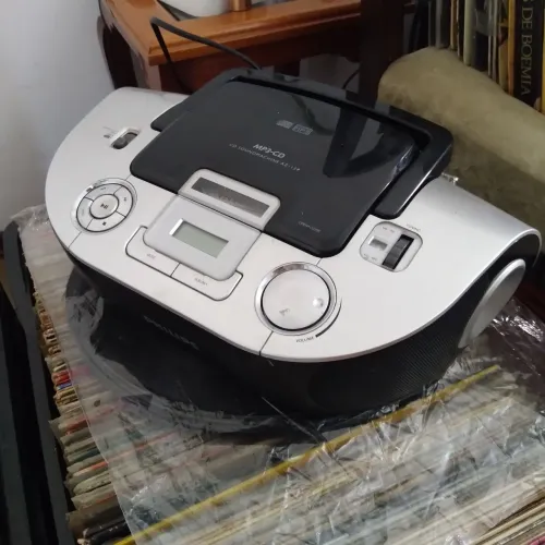 Rádio com CD Micro System Philips 2w RMS Total Power
