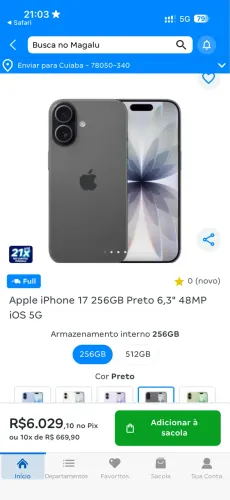 iPhone 17 256