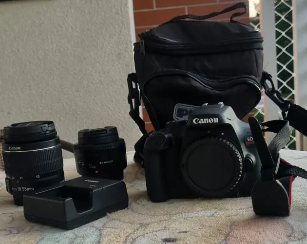Canon EOS t100 seminova 4.000 