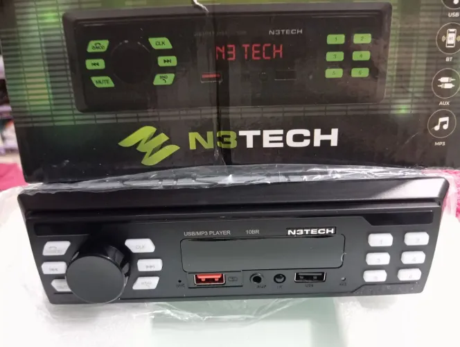 Som mp3 rádio bluetooth 