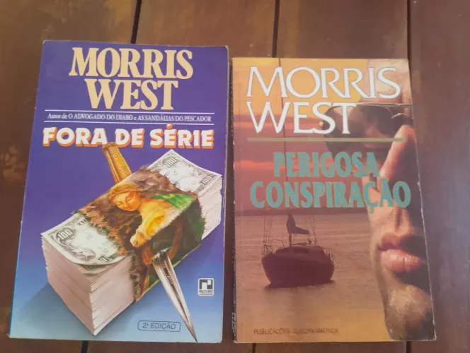 Kit com 2 livros de Morris West