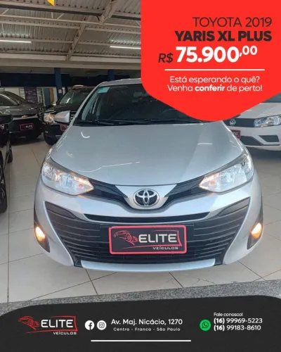 Toyota Yaris XL Plus T. Sed. 1.5 Flex 16V Aut. 2019