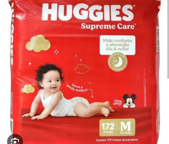 Fralda HUGGIES Tamanho M