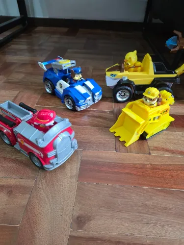 Carrinhos patrulha  canina  originais 