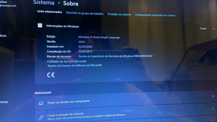 Notebook Acer aspire