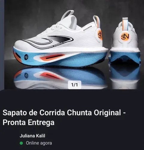 Sapato de Corrida Chunta Promo(Pronta entrega)