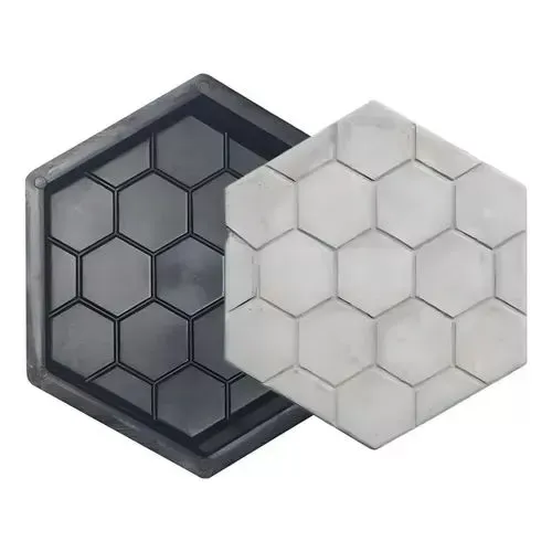 Formas bloquetes, calçadas