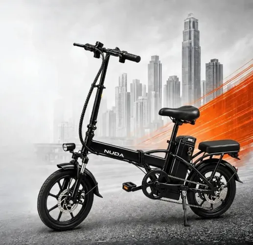 Bicicleta elétrica dobrável NUDA