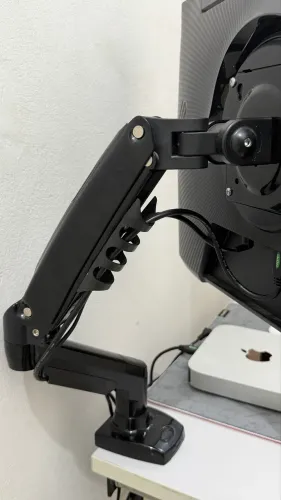 BRAÇO ARTICULADO PARA MONITOR - Pistão a gás