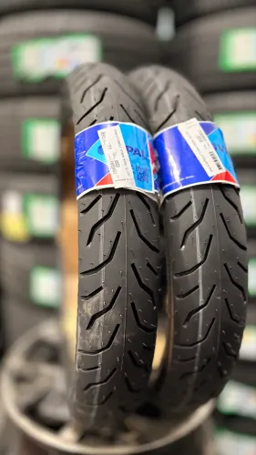 01 pneu traseiro Vipal St600 90/90R18 SEM CÂMARA 