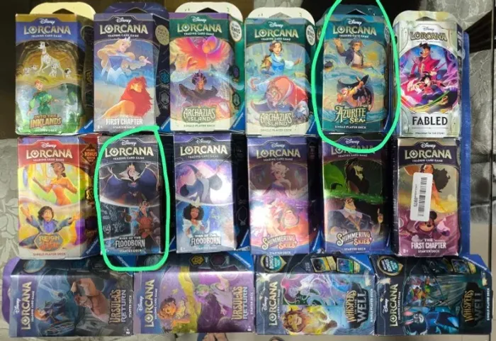 Decks Iniciais Lorcana