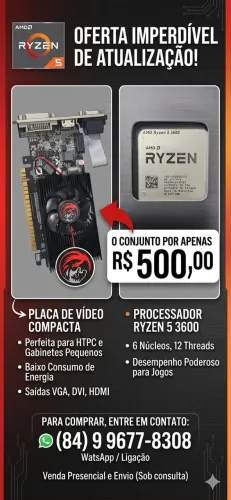 Processador e placa de vídeo