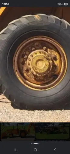 PAR DE RODAS TRAZEIROS DA 580H COM ARCO