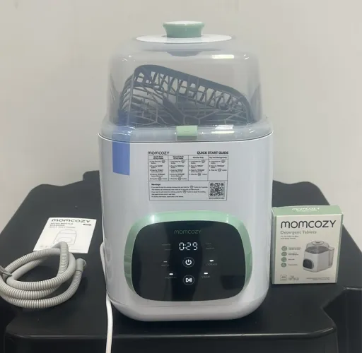 Lavadora de mamadeira Momcozy Klean Pal Pro Baby
