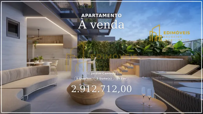 Apartamento Garden em Jardim Camburi: espaço e privacidade com 3 suítes!