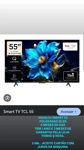 Tv SMART 55 POLEGADAS QLED TCL 
