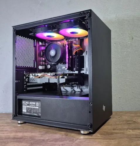 PC GAMER RYZEN 5/ RX 580 8GB/ 16GB DDR4/ SSD 480GB. 12X NO CARTAO.
