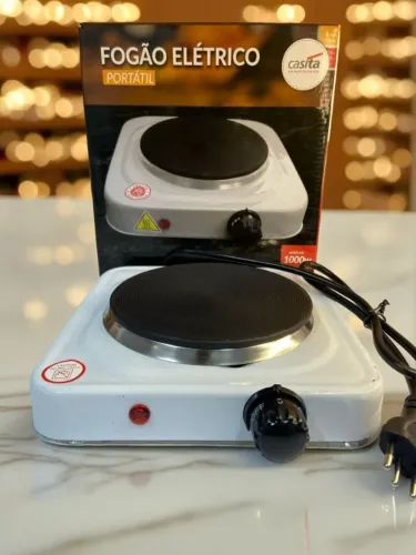 Fogão Elétrico Portátil De Mesa Cooktop 1 Boca an7