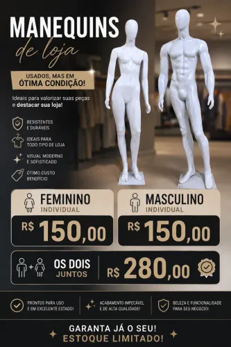 MANEQUINS para Loja