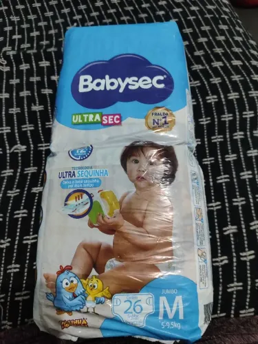 Fraldas Babysec M